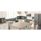 The Baltic Butcher Block Birch 8-ft Natural Straight Butcher Block Birch Kitchen Countertop