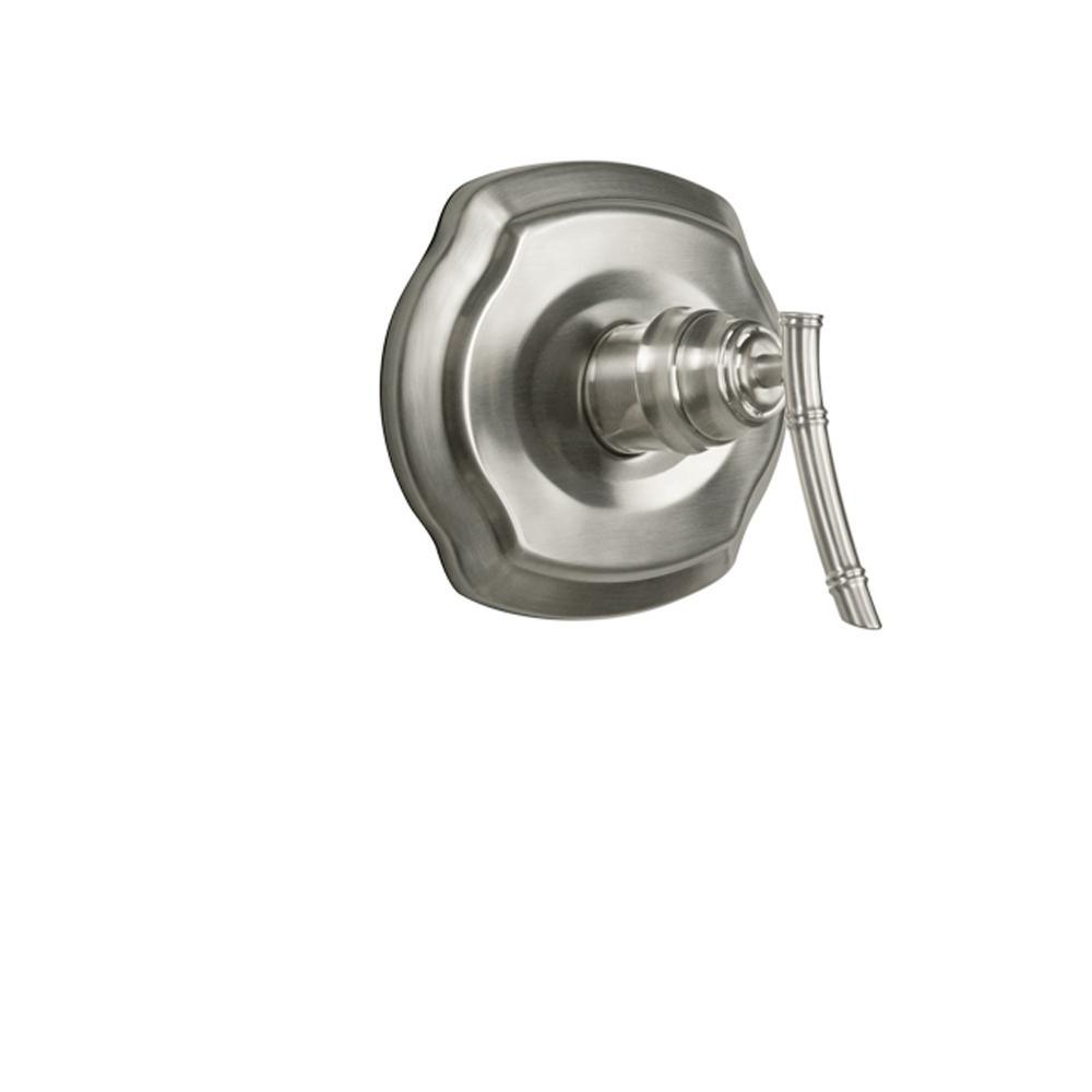 Bamboo Single-Handle 3-Spray Tub and Shower Faucet in Brushed Nickel - Super Arbor