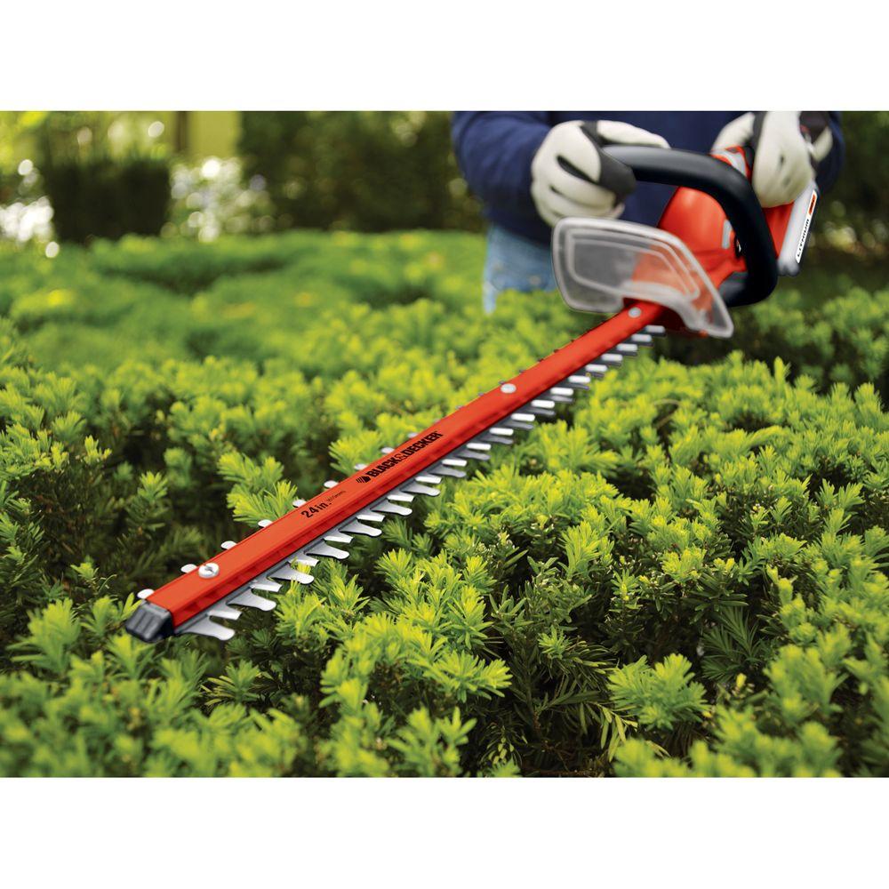 BLACK+DECKER 24 in. 40V MAX Lithium-Ion Cordless Hedge Trimmer (Tool Only) - Super Arbor