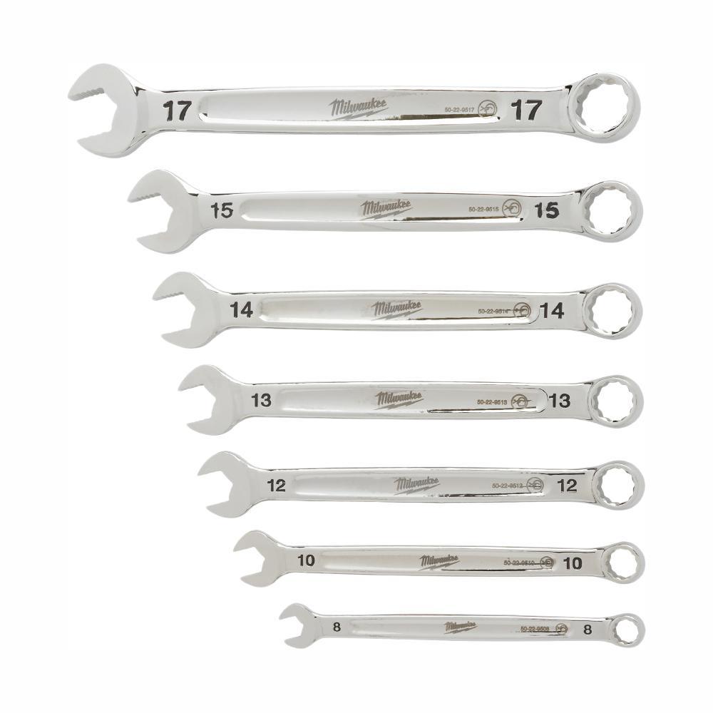 Combination Metric Wrench Mechanics Tool Set (15-Piece) - Super Arbor