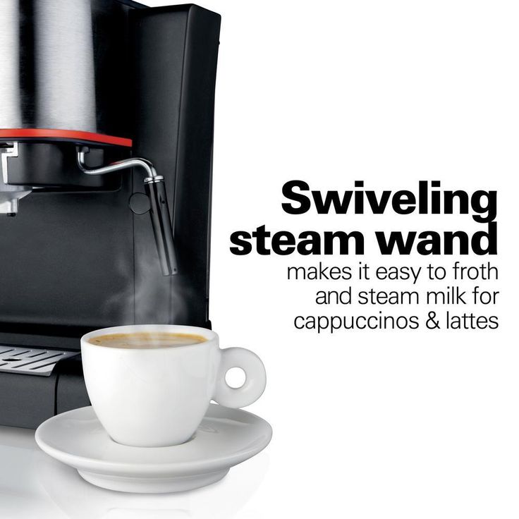 2-Cup Stainless Steel Automatic Espresso Machine with Milk Frother