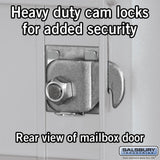 56 3/4 in. H x 31-1/8 in. W Aluminum Front Loading 4C Horizontal Mailbox with 20 MB1 Doors/2 PL's - Super Arbor
