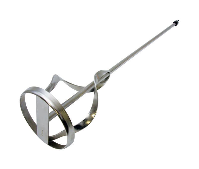 Marshalltown Steel Ribbon Mud Mixer, 2 in. W x 16 in. L