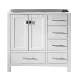 Caroline Avenue 60 in. W Bath Vanity Cabinet Only in Cashmere Gray - Super Arbor