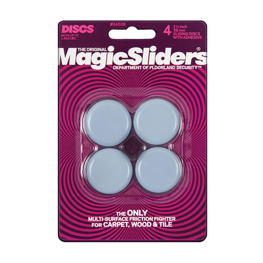 1-1/2 in. Round Sliding Discs (4-Pack) - Super Arbor