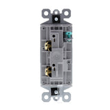 radiant 15 Amp 120 Volt Single-Pole Rocker Light Switch, Nickel - Super Arbor