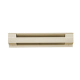 30 in. 500-Watt 240-Volt Electric Baseboard Heater in Almond - Super Arbor
