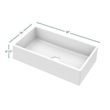 Fireclay 30 in. Single Bowl Apron-Front Farmhouse Kitchen Sink