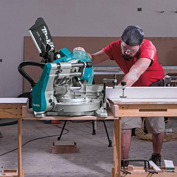 18-Volt 5.0Ah X2 LXT Lithium-Ion (36V) Brushless Cordless 10 in. Dual-Bevel Sliding Compound Miter Saw with Laser Kit