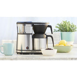 5-Cup Stainless Steel Drip Coffee Maker with Automatic Shut-Off