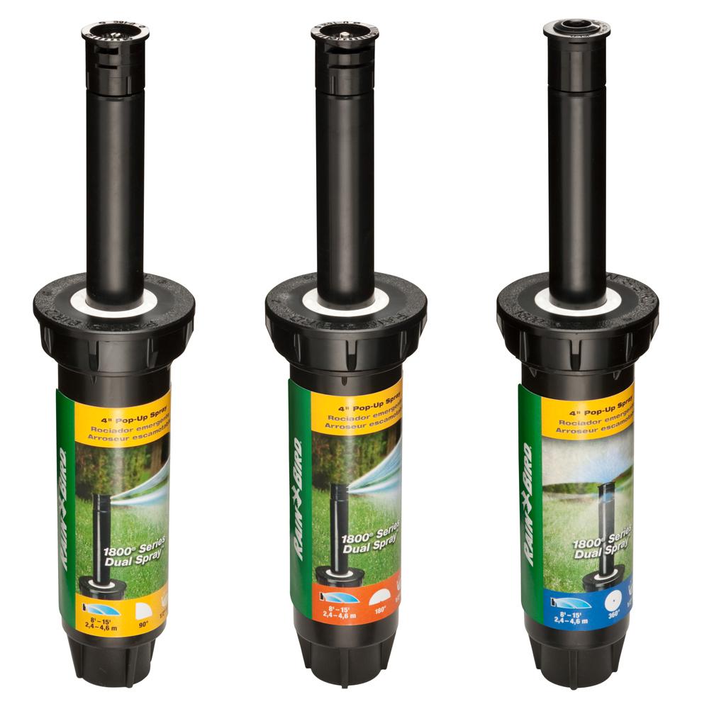1804 Dual Spray Quarter Pattern 4 in. Pop-Up Spray Head - Super Arbor