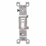 15 Amp Single-Pole Switch, White (10-Pack) - Super Arbor