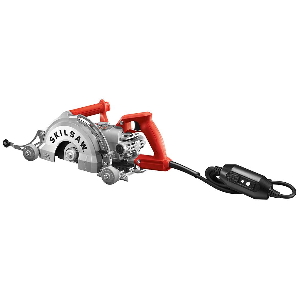7 in. 15 Amp Corded Medusaw Aluminum Worm Drive Circular Saw for Concrete - Super Arbor