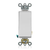 Decora Plus 15 Amp Switch, White - Super Arbor