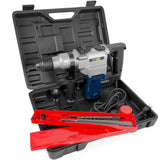 6.7 Amp 1/2 in. SDS-Plus Corded Rotary Hammer Drill with Chisel Bits