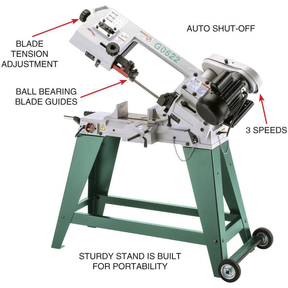 4" x 6" Metal-Cutting Bandsaw - Super Arbor