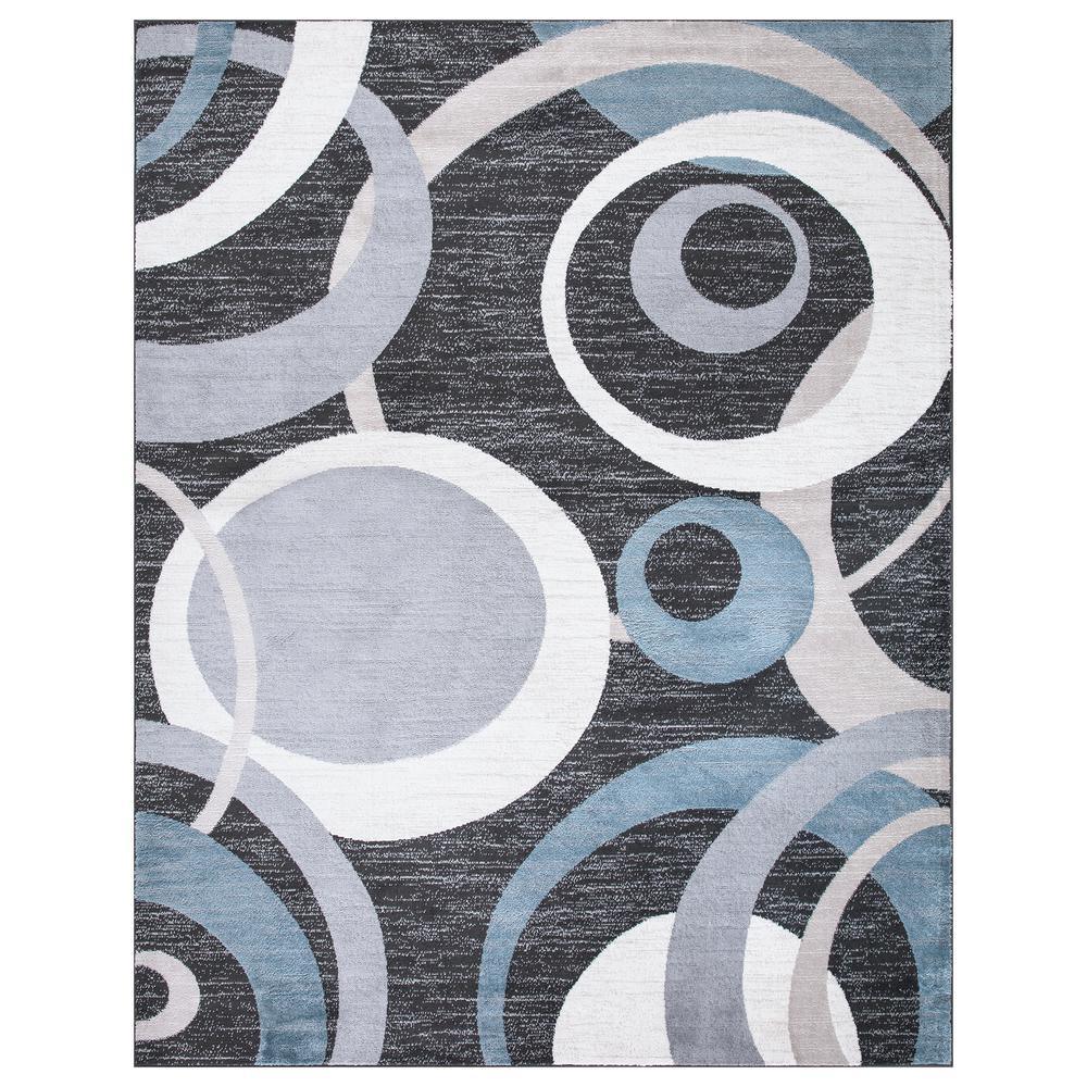 Royal Collection 8 ft. x 10 ft. Contemporary Abstract Beige Area Rug - Super Arbor