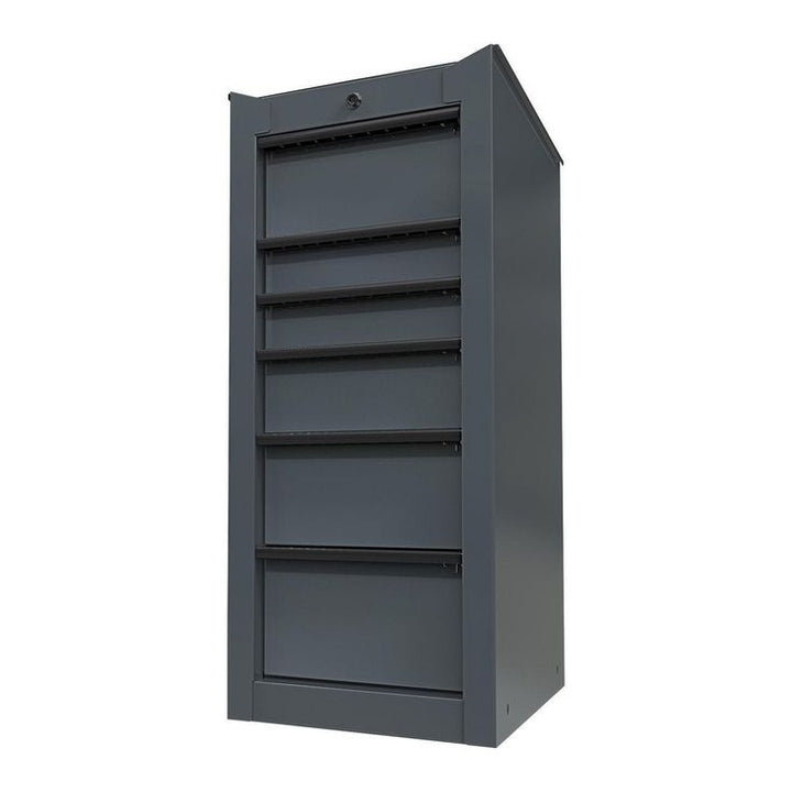 U.S. GENERAL 15 in. End Cabinet, Series 3, Slate Gray
