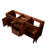 Madison 72 in. W x 21 in. D x 34 in. H Vanity Cabinet Only in Tobacco - Super Arbor