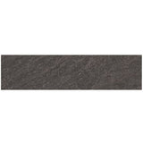 Style Selections Galvano Charcoal Porcelain Granite Bullnose Tile (3-in x 12-in)