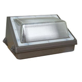 80-Watt Bronze Outdoor Integrated LED Industrial-Grade Wall Pack Light