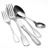 Saumur Stainless Steel Silverplated Oval Bowl Soup/Dessert Spoons (Set of 12)