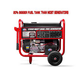 All Power 12,000-Watt Dual Fuel Propane and Gasoline Powered Electric Start Portable Generator