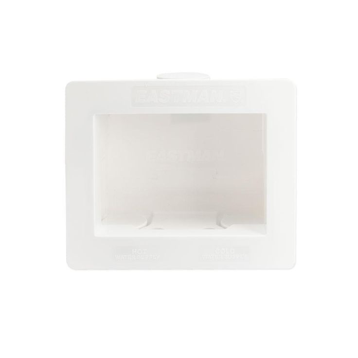 1/2 in. Dual Drain Single Lever Washing Machine Outlet Box