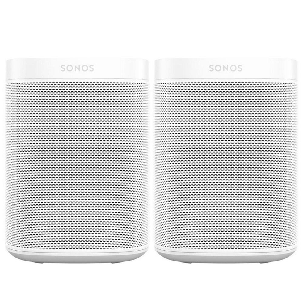 One Gen 2 Black Smart Speaker with Voice Control (2-Pack) - Super Arbor