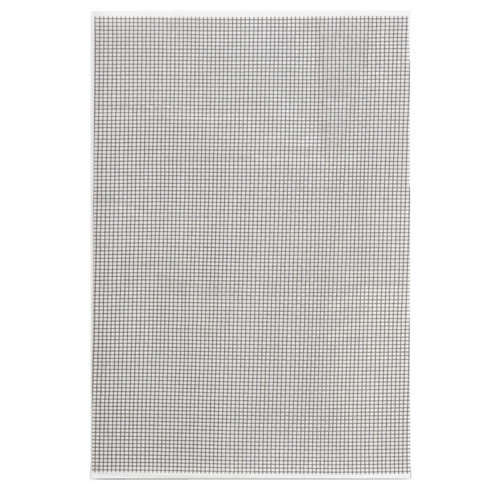 5 in. x 7 in. Silver-Gray Screen Repair Patch - Super Arbor