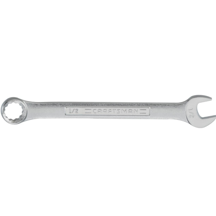 Craftsman 1/2 in. SAE Combination Wrench, 12 Point, 6.2 in. Length