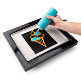 112.5 sq. in. Black Non-Stick PanGogh Electric Griddle Pancake Art Kit