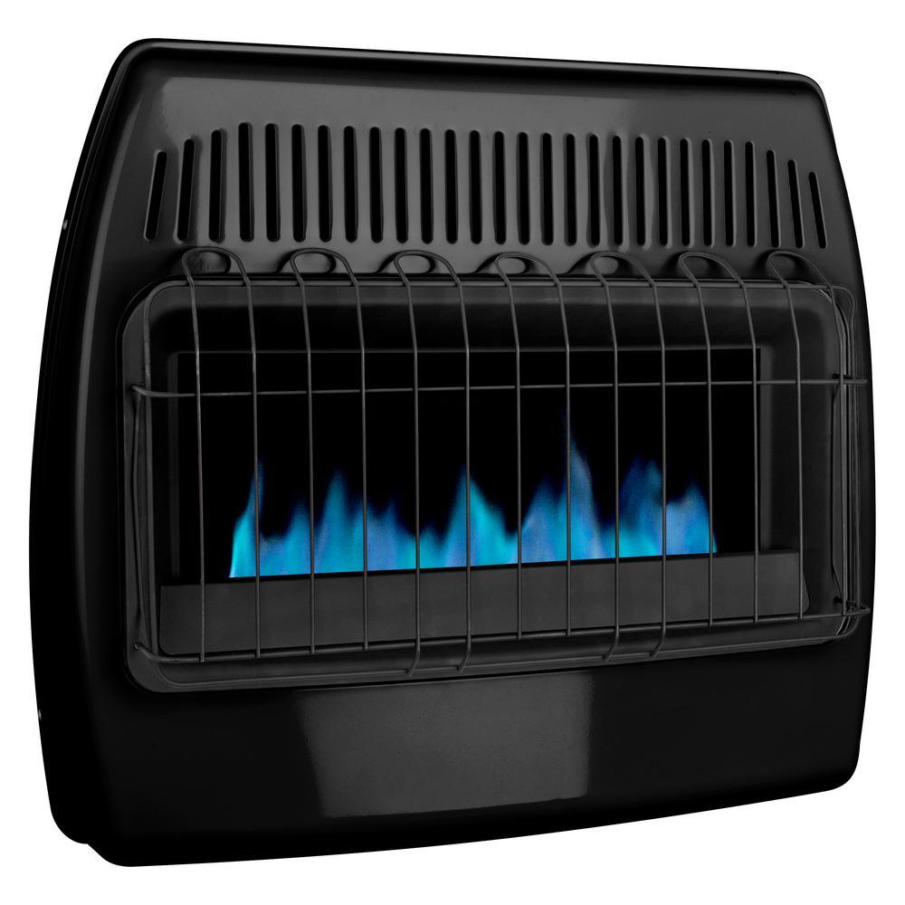 30,000 BTU Blue Flame Vent-Free Thermostatic Garage Heater - Super Arbor