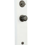Hawthorne Venetian Bronze Single Cylinder Door Handleset with Juno Door Knob Featuring SmartKey Security - Super Arbor