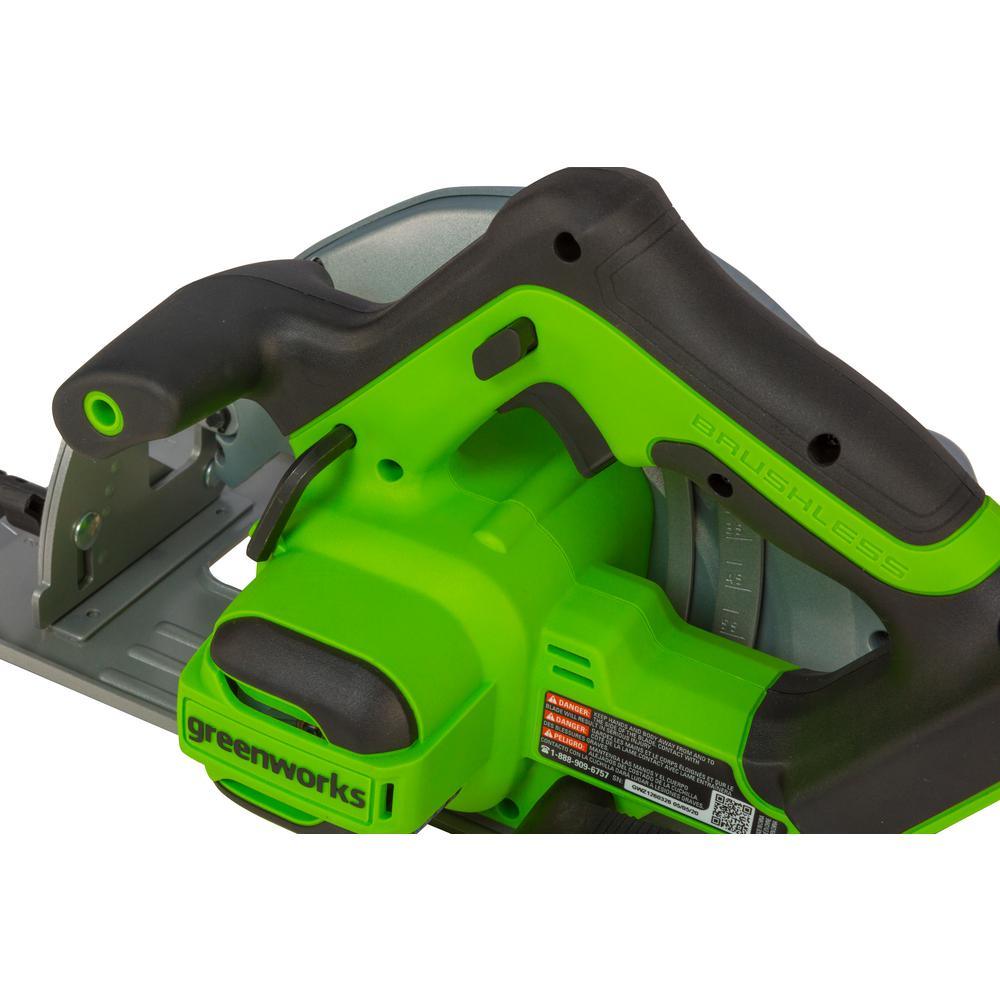 24-Volt Battery Cordless Brushless 7.25 in. Circular Saw Battery Not Included CR24L00 - Super Arbor