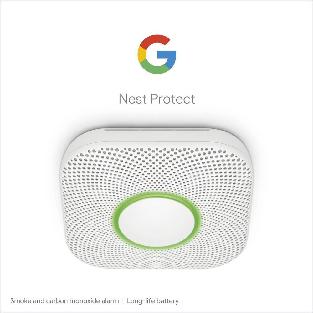 Nest Protect Battery Smoke and Carbon Monoxide Detector - Super Arbor