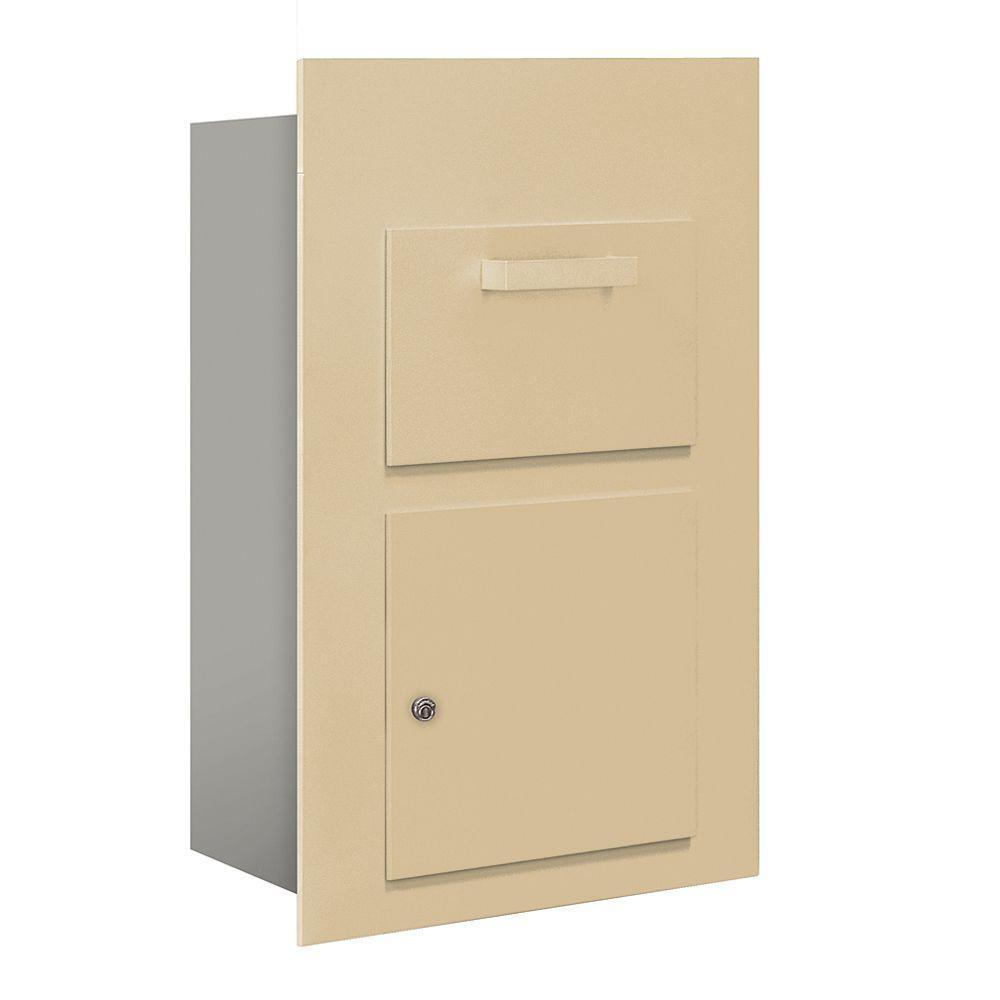 3600 Series Collection Unit Aluminum USPS Front Loading for 5 Door High 4B Plus Mailbox Units - Super Arbor