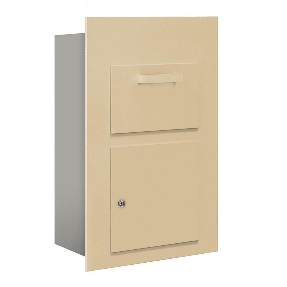 3600 Series Collection Unit Aluminum USPS Front Loading for 5 Door High 4B Plus Mailbox Units - Super Arbor