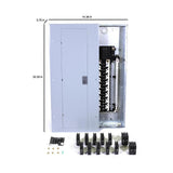 PowerMark Gold 200 Amp 32-Space 40-Circuit Indoor Main Breaker Value Kit Includes Select Circuit Breakers - Super Arbor