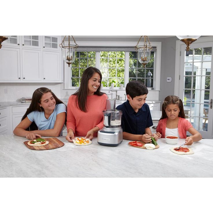 Elemental 8-Cup Silver Food Processor