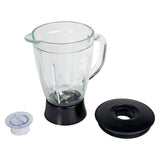 50 oz. 500-Watt 8-Speed Black Stand Blender with Glass Pitcher (1.6 Quarts/1.5 Liters)