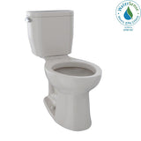 Entrada 2-Piece 1.28 GPF Single Flush Elongated Toilet in Sedona Beige - Super Arbor