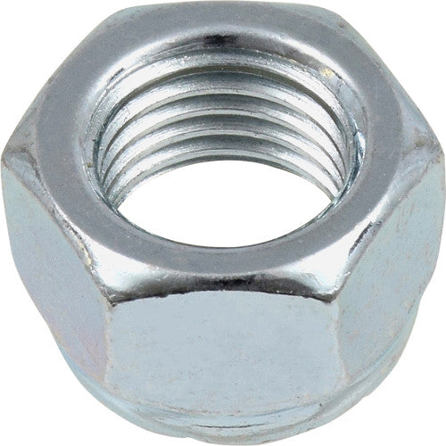 Hillman M8-1.25 mm Zinc-Plated Steel Metric Nylon Lock Nut, 50-Pack