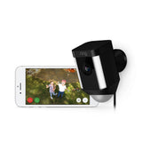Spotlight Cam Wired Outdoor Rectangle Security Camera, Black (3-Pack) - Super Arbor