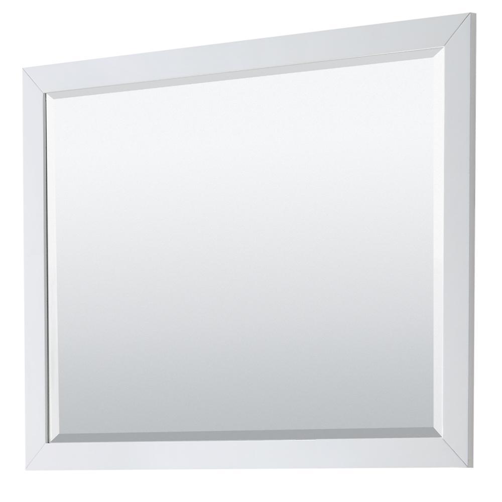 Daria 47 in. Single Bathroom Vanity Cabinet Only with 46 in. Mirror in White - Super Arbor