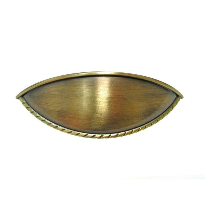 3-3/4 in. (96 mm) Center-to-Center Antique English Traditional Drawer Pull