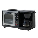 Breakfast Center 1450 W 2-Slice Black Toaster Oven