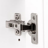 Shaker 60 in. W x 21 in. D x 34.5 in. H Vanity for Double Basins Cabinet Only in Satin White - Super Arbor