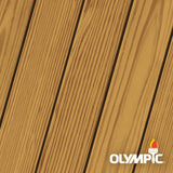 Olympic Elite 3 Gal. Mountain Cedar Woodland Oil Transparent Stain and Sealant in One Low VOC - Super Arbor