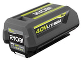 RYOBI 20 in. 40-Volt Brushless Lithium-Ion Cordless Walk-Behind Push Lawn Mower, 6.0Ah Battery & Charger Included